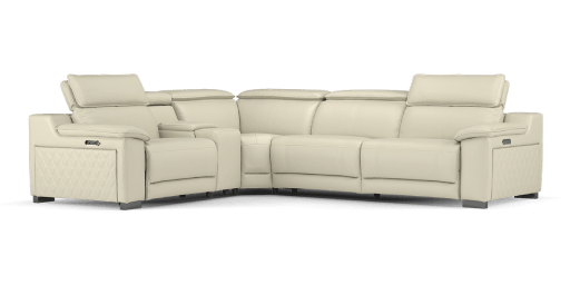 Leather recliner sofa icon